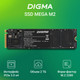 Миниатюра изображения товара SSD диск Digma Mega M2 M.2 2280 2TB DGSM3002TM23T