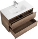 Миниатюра изображения товара Тумба с умывальником BelBagno KRAFT39-800/390-2C-SO-RT + BB800/390ETL