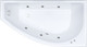 Миниатюра изображения товара Ванна акриловая Triton Бэлла 140x77 L Экстра Базовая Flat (с гидромассажем)