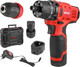 Миниатюра изображения товара Аккумуляторная дрель-шуруповерт Wortex BD 1215 Li SET (1326470)