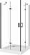 Миниатюра изображения товара Душевой уголок Niagara NG-6813-08 90x90x195 (черный/прозрачное стекло)