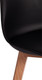Миниатюра изображения товара Стул барный Tetchair Tulip Bar пластик/дерево (черный/натуральный)