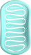 Миниатюра изображения товара Расческа Solomeya Aroma Brush for Wet & Dry hair Jasmine mini / 14-2063 (c ароматом жасмина)