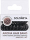 Миниатюра изображения товара Набор резинок для волос Solomeya Aroma hair band Chocolate / 14-2104 (3шт, с ароматом шоколада)