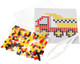 Миниатюра изображения товара Развивающая игра MultiArt Термомозаика Самосвал / IB400-SAM