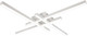 Миниатюра изображения товара Потолочный светильник Mirastyle XL-60034/4L WT