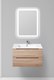 Миниатюра изображения товара Тумба с умывальником BelBagno Etna-800-2C-SO-WO-P + BB800ETL