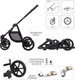 Миниатюра изображения товара Детская универсальная коляска Kitelli Areo Pro 2 в 1 (03/рама черная)