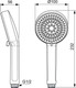 Миниатюра изображения товара Лейка ручного душа Ideal Standard BD580AA