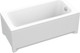 Миниатюра изображения товара Ванна акриловая Polimat Monza 150x70 / 00590 (белый, с ножками)