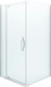 Миниатюра изображения товара Душевой уголок IVA 100x100x200 / E2SS100C  (прозрачное стекло)