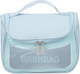 Миниатюра изображения товара Косметичка Kristaller Washbag Zippered Envelope / 25070 (голубой)