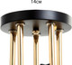 Миниатюра изображения товара Люстра BayerLux Аделла 9227493 (черный/золото)