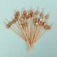 Миниатюра изображения товара Набор шпажек для канапе Мультидом Космос VL80-591 (24шт, золото)