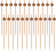 Миниатюра изображения товара Набор шпажек для канапе Мультидом Космос VL80-591 (24шт, золото)
