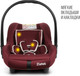 Миниатюра изображения товара Автокресло Zlatek Колибри Lux / KRES4038 (темно-красный)