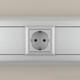 Миниатюра изображения товара Розетка DKC Avanti / 4404002 (закаленная сталь)