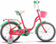 Миниатюра изображения товара Детский велосипед STELS Mistery C 18 (11.2, розовый/зеленый, разобранный, в коробке)