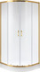 Миниатюра изображения товара Душевой уголок Niagara NG-6407-08 100x100x195 (золото)