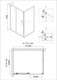 Миниатюра изображения товара Душевой уголок Niagara NG-6812-08 120x80x195 (черный)