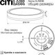 Миниатюра изображения товара Потолочный светильник Citilux Norma CL748180