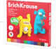 Миниатюра изображения товара Пластилин Erich Krause Jolly Friends / 61347 (12цв)