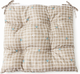 Миниатюра изображения товара Подушка на стул Этель Клетка / 10713151 (40x40, коричневый)