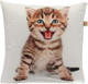 Миниатюра изображения товара Подушка декоративная MATEX Fantasy. Котенок / 31-123 (коричневый)