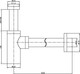 Миниатюра изображения товара Сифон Lauter 21635W (белый матовый)