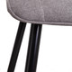 Миниатюра изображения товара Стул AksHome Fred (светло-серый/черный)