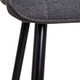 Миниатюра изображения товара Стул AksHome Fred (темно-серый/черный)