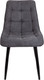 Миниатюра изображения товара Стул AksHome Fred (темно-серый/черный)