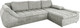Миниатюра изображения товара Диван угловой Lama мебель Эдисон левый (Palermo-229 Steel)