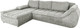 Миниатюра изображения товара Диван угловой Lama мебель Эдисон правый (Palermo-229 Steel)
