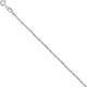 Миниатюра изображения товара Цепочка из белого золота 7 КАРАТ ПЦ028Г-03012 (45см)