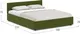 Миниатюра изображения товара Двуспальная кровать Moon Family 1250 / MF009924