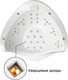 Миниатюра изображения товара UV/LED лампа для маникюра Manita Professional Sun 5 Plus (белый)