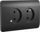 Миниатюра изображения товара Розетка Chint NEW3-E / 431492 (черный)