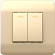 Миниатюра изображения товара Выключатель Chint NEW3-E 10А / 431396 (шампань)