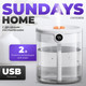 Миниатюра изображения товара Ультразвуковой увлажнитель воздуха Sundays Home C0015385A