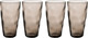 Миниатюра изображения товара Набор стаканов Liberty Jones Hollow / LJ0000357 (4шт, серо-коричневый)