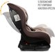 Миниатюра изображения товара Автокресло Zlatek Галеон Lux / KRES4007 (светло-коричневый)