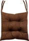 Миниатюра изображения товара Подушка на стул MATEX Velours / 37-521 (коричневый)