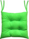 Миниатюра изображения товара Подушка на стул MATEX Velours / 43-164 (салатовый)