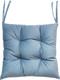 Миниатюра изображения товара Подушка на стул MATEX Aria / 35-626 (светло-синий)