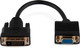 Миниатюра изображения товара Кабель/переходник Buro DVI-D (m) VGA (f) / BU-DVI-VGA (0.23м, черный)