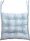 Миниатюра изображения товара Подушка на стул MATEX Aria. Line / 35-398 (голубой)