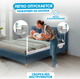 Миниатюра изображения товара Ограждение для кровати Solmax&Kids HW98309 (1.6м, серый)