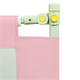 Миниатюра изображения товара Ограждение для кровати Solmax&Kids TLT99198 (2м, розовый)