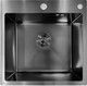 Миниатюра изображения товара Мойка кухонная Asteria A5050NB-D (черный декор)